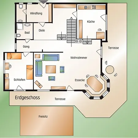 Hirschwiesn - A84557 Ferienhaus Krün